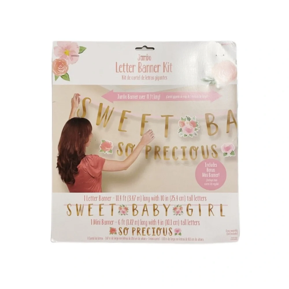 AMSCAN Jumbo Letter Banner Kit